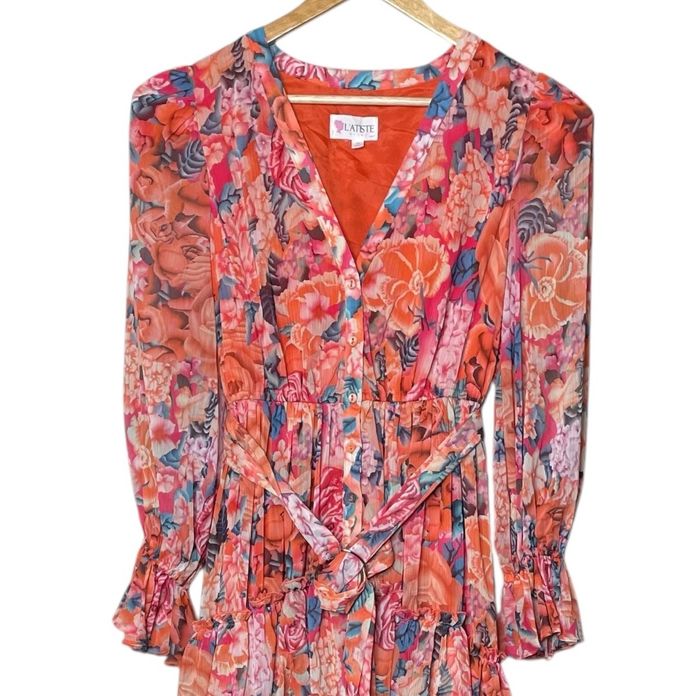 Trust Me It’s Gorgeous Multi Floral Maxi Dress by L’Atiste - Picture 13 of 14